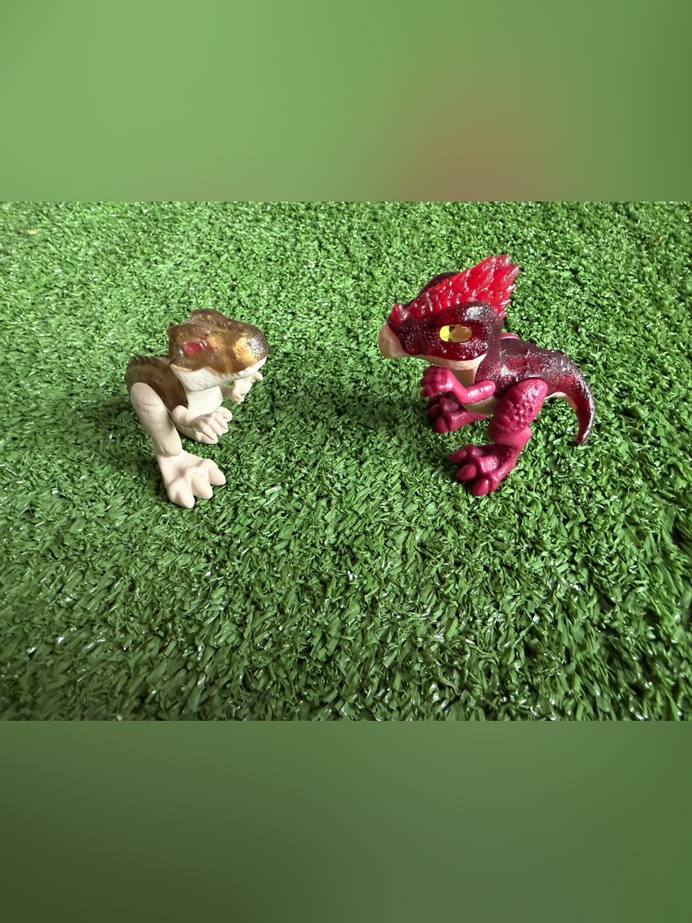 Fisher-Price Imaginext Jurassic World Dinosaur Figure Lot – 2 Pieces